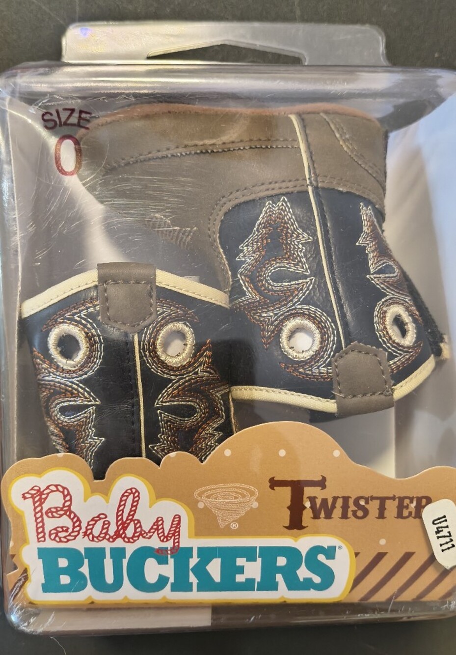 Twister Baby Embroidered Cowboy Boots